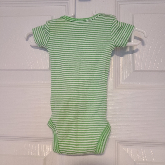 Carters Stripped Preemie Onesie - Picture 2 of 2
